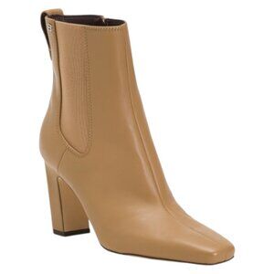 SARTO Leather Bliss Square Toe Booties
